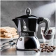 Кофеварка гейзерная Bialetti Moka на 4 чашки, объем 150 мл, черный (0006934/NP) - изображение 2