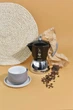 Кофеварка гейзерная Bialetti Moka на 6 чашек, объем 280 мл, черный (0006936/NP) - изображение 2