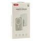Power bank XO PR231 PD20W 10000 mAh с быстрой беспроводной зарядкой MagSafe и подставкой White - изображение 8