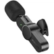Петличний бездротовий мікрофон Borofone BFK12 Trophy lavalier Type-C (Black) (207512) - зображення 5