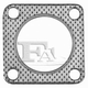 Прокладка вихлопної системи Fischer Automotive One (FA1) 110949 Volkswagen LT 075253115 - зображення 1