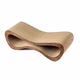 Кігтеточка з картону посиленого з дерев'яним фасадом Cat Joy Loft Brown 70x22x29 см (870500002) - зображення 4