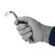 Ключ шестигранний 10 мм, 170 х 40 мм г-подібний Intertool, HT-1860 - зображення 3