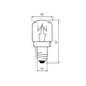 Лампа накаливания для духовок Philips Appliance 26W E14 230-240V T25 CL OV 300°C - изображение 3
