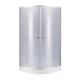Душова кабіна Lidz Latwa SC90x90.SAT.LOW.GR (LLSC9090SATLOWGR2) з піддоном Lidz Kupala ST90x90x16 - зображення 1