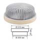 Светильник ERKA 1103-K, настенный, 26W, прозрачный-слоновая кость, Е27, IP20 - изображение 2