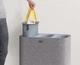 Кошик-розділювач для білизни Tota Trio 90 л, сіра Joseph Joseph 50024 - зображення 3