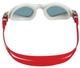 Окуляри для плавання Aqua Sphere Kayenne Lady біло-червоний, лінзи темні (197060) - зображення 4
