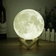 Ночник 3D светильник луна Moon Touch 15 см, 5 режимов - изображение 7