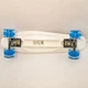 Скейт Пенни Борд Best Board S 29661 со светящимися колесами череп разноцветный - изображение 3
