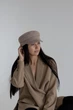Кепи кашемировая D.Hats кофейного цвета - изображение 3
