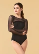 Купальник ASTA мікрополіамід+сітка, чорний, S - зображення 1