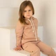 Джемпер дитячий для дівчаток Trendy Tot 03-01360 бежевий 104 см (4 роки) - изображение 3