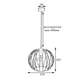 Светильник подвесной в стиле лофт MSK Electric Globe NL 2722 W - изображение 3