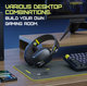 Беспроводные Bluetooth игровые наушники Onikuma B2 Black - изображение 4