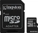 Карта памяти Kingston MicroSDHC 32GB Class 10 UHS-I + SD адаптер (SDC10G2/32GB) - изображение 1