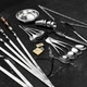 Подарунковий набір шампурів для BBQ VIKING CREATE в дерев'яному кейсі Скейд подарунок чоловіку, куму, брату, другу, батьку, керівнику (WC-014) - зображення 2