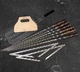 Подарунковий набір шампурів для BBQ VIKING CREATE в дерев'яному кейсі Сага подарунок чоловіку, куму, брату, другу, батьку, керівнику (WC-019) - зображення 4