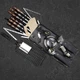 Подарунковий набір шампурів для BBQ VIKING CREATE в шкірі Мандрівник подарунок чоловіку, куму, брату, другу, батьку, керівнику (LC-028) - зображення 3