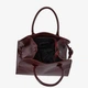 Сумка женская кожаная саквояж большая Regina Notte Travel bag 3727 Бордовый - изображение 4