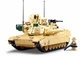 Конструктор для хлопчиків SLUBAN M38-B0892 "Військовий бойовий ТАНК 29см з фігурками" 781 деталь - зображення 1
