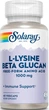 Лізин та бета-глюкан Solaray L-Lysine with Beta Glucan 1000mg 60 капсул - зображення 1