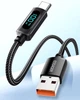 Кабель Essager USB – Type-C PD 100W LED дисплей, быстрая зарядка для ноутбуков смартфонов планшетов 1 метр (100см) - изображение 3