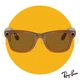 Розумні сонцезахисні окуляри з відеокамерою та аудіо Ray-Ban | Meta Wayfarer (RW4006 601SM1 50-22) коричневий - зображення 2