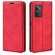 Чехол Taba Retro-Skin для Xiaomi Redmi 12 книжка кожа PU с визитницей красный - изображение 1