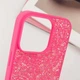 TPU чохол Bling World Rock Diamond для iPhone 16 Pro Max Hot pink - зображення 5
