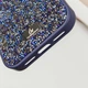 Противоударный TPU чехол Bling World Rock Diamond для Apple iPhone 16 Pro Max (6.9") Синий - изображение 6