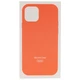 Чохол Silicone case (AAA) full with Magsafe and Animation для Apple iPhone 12 Pro Max (6.7") Оранжевый / Pink citrus - изображение 5