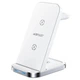 Бездротовий зарядний пристрій Acefast E15 desktop 3-in-1 White - зображення 1