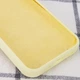 Чохол Silicone Case Full Protective (AA) NO LOGO для Apple iPhone X / XS (5.8") Жовтий / Mellow Yellow - изображение 3