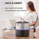 Компактный Увлажнитель воздуха с подсветкой WX107 Type-C/5V USB 230ml Black - изображение 5