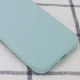 Чохол Silicone Case Full Protective (AA) NO LOGO для Apple iPhone SE (2020) Бірюзовий / Turquoise - зображення 2