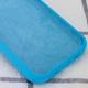 Чохол Silicone Case Full Protective (AA) NO LOGO для Apple iPhone X / XS (5.8") Блакитний / Blue - зображення 3