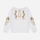 Підліткова вишиванка лляна для дівчинки Мальви ВДЛ-0158 158 см Біла (ROZ6501045502) - зображення 1