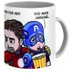 Кружка GeekLand Капитан Америка Captain America комикс CA.02.004 - изображение 2