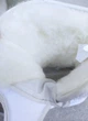 Ботинки дутики Apawwa зимние для девочек серебристые 26 16,5см 1324 - изображение 5