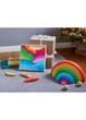 Деревянный пазл Радуга Монтессори комбинированный Playtive - изображение 3
