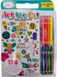 Раскраска Let's Craft Art We Go Все о тебе с наклейками и восковыми мелками (840100801943) - изображение 1