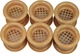 Вентиляционная решетка дверная AIRROXY Bright Beige (02-116) 6 шт - изображение 1