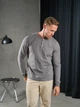 Мужской трикотажный лонгслив с планкой на пуговицах Teamv Long Casual Серый L - изображение 2