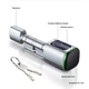 Розумний замок Bluetooth на сердечник для дверей Tervix Pro Line Smart door Lock BT 456862 - зображення 2