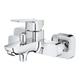 Cмеситель для ванны однорычажный с коротким изливом GROHE Cubeo хром латунь 1018130000 - изображение 6