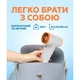 Турбовентилятор AP-01 универсальный 3300mAh пластик 67х41х126 мм белый (663368) - изображение 7