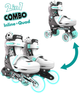 Роликові ковзани Neon Combo, розмір 30-33, сірий (NT30E4) - изображение 1