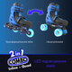 Роликові ковзани Neon Сombo, розмір 30-33, синій (NT09B4) - изображение 9