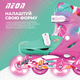 Роликові ковзани Neon Combo, розмір 30-33, квіти (NC48F4) - изображение 6